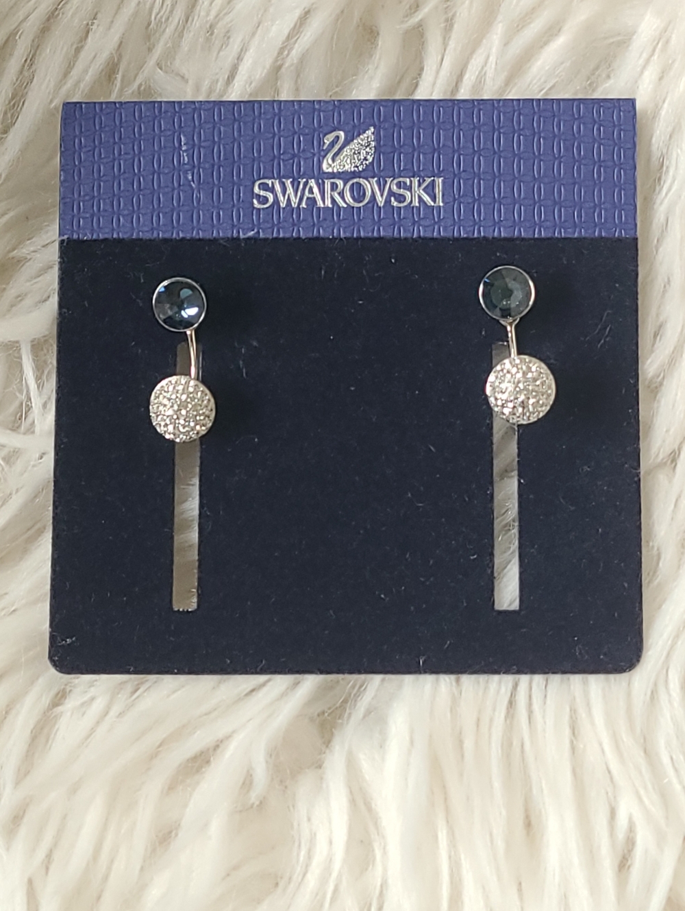 Swarovski Forward Pierced Earrings 5250941- Like New No Tags
